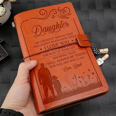 dad love daughter notebook