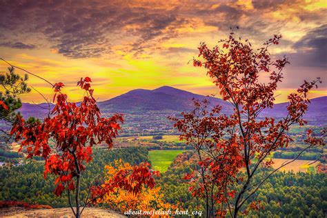 Sunrise From Cathedral Ledge In North Conway Nh Photograph By Cke Photo