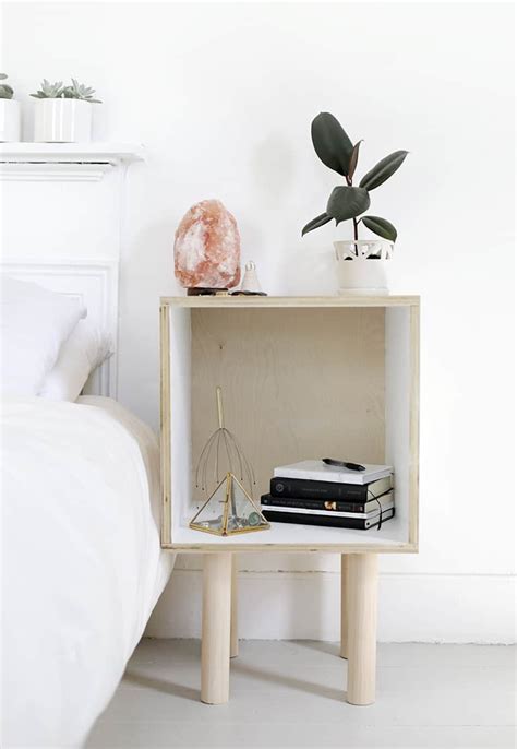 20 Diy Budget Bedside Table Ideas The Kindest Way Cheap Bedside