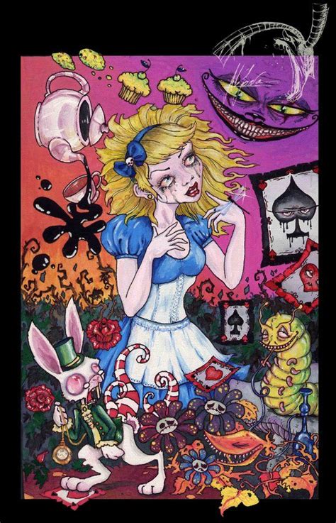 Alice In Wonderland By Lenore666 On Deviantart Alice In Wonderland