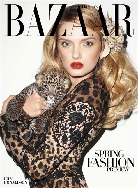 Lily Donaldson For Harpers Bazaar Us January 2011 By Terry Richardson