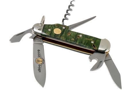 Böker Camp Knife Anniversary Edition Green 116051 Pocket Knife