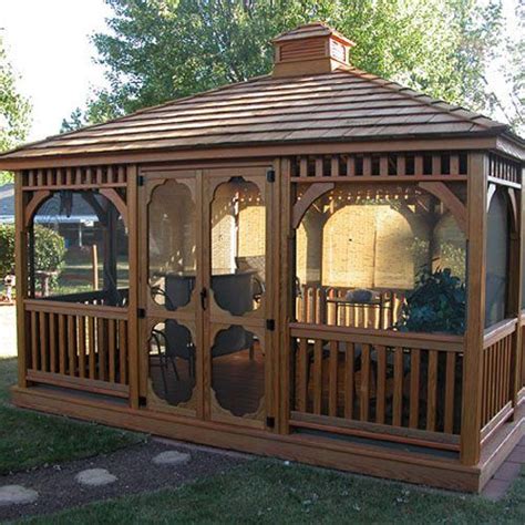 If your model needs something more complex, then continue reading. Rectangle Wood Gazebos | Country Lane Gazebos | Diy gazebo ...