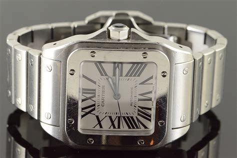 The 2740 includes box and factory service papers. Cartier Santos 100 XL Automatic 38mm Case Stainless ...