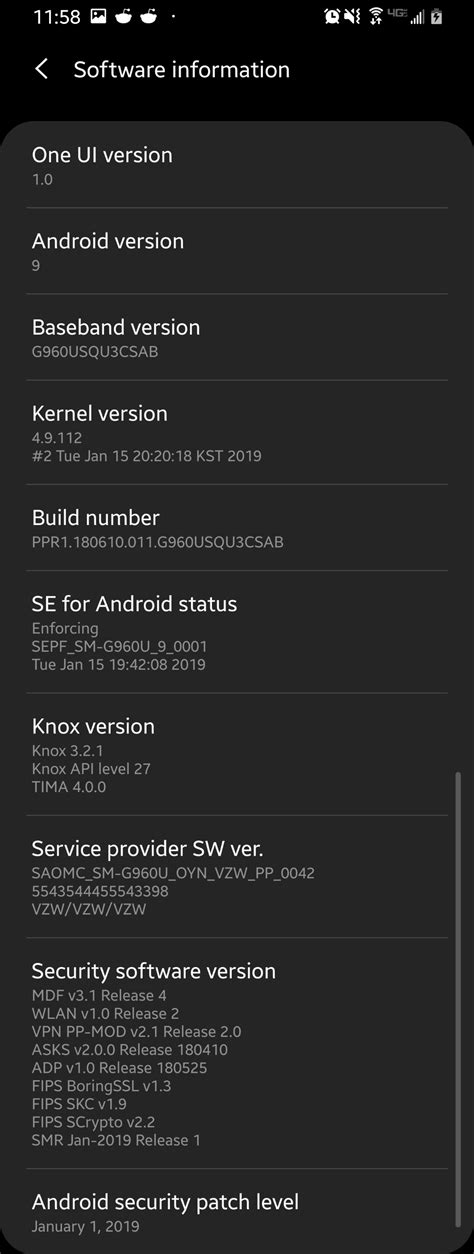 Verizon Galaxy S9 And Galaxy S9 Android Pie Update Rolling Out Sammobile