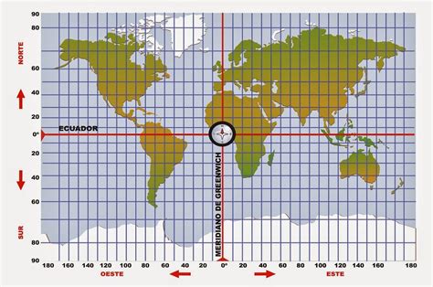 Mapa De Coordenadas Qué Es Y Cómo Se Interpreta Meteorología En Red