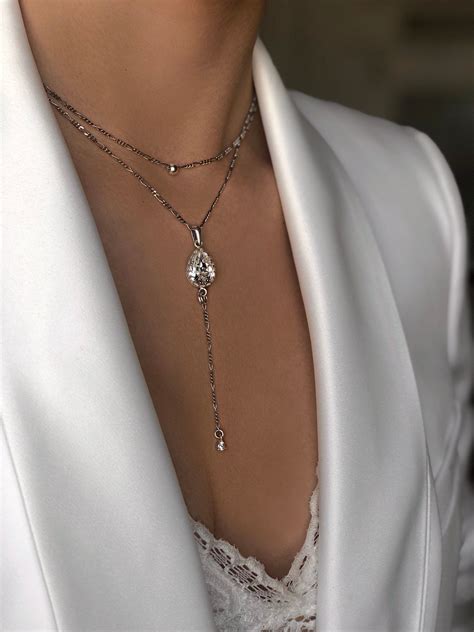 Pin On Silver Necklaces For Women