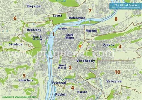 Prague Maps Transport Maps And Tourist Maps Of Prague In Czechia 103040