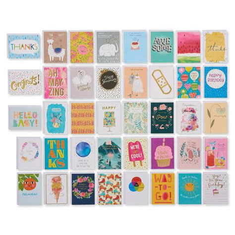 american greetings deluxe all occasions greeting cards 40 count 5 x 7 envelopes included