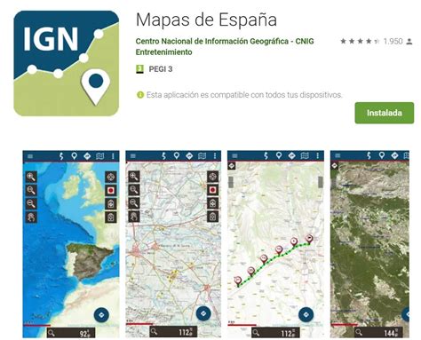 El Blog Del Autodidacta En GeomÁtica Ign App Mapas De EspaÑa No Te