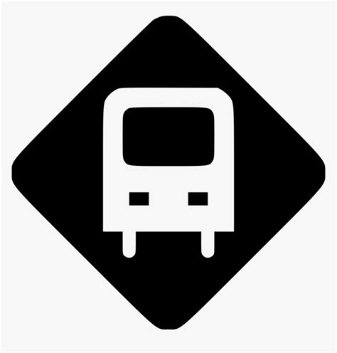 Bus Stop Sign Bus Stop Png Icon Transparent Png Transparent Png