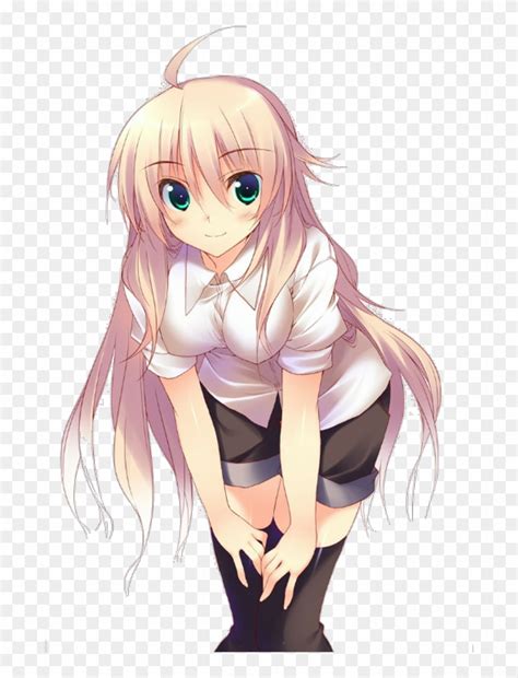 Blonde Hair Kawaii Anime Girl Yuriga