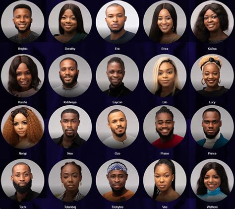 It has a process that is similar to a lot of reality shows around the country, and it requires a lot of tact so many this page as much as you can to be the first to know about the big brother naija 2020/2021 date, audition venue and time. Meet the Big Brother Naija 2020 housemates - South African ...