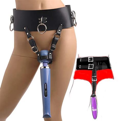 Bdsm Forced Orgasm Sm Bondage Chastity Harness Strap On Vibrating Panties Magic Wand Vibrator