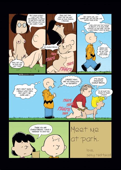 Rule 34 Charlie Brown Jkr Linus Van Pelt Lucy Van Pelt Marcie Peanuts Sally Brown Text Walnuts