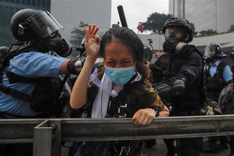 Violence Erupts During Latest Anti Extradition Protest In Hong Kong