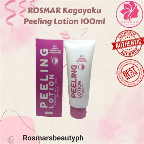 Rosmar Kagayaku Peeling Lotion 100ml Lazada Ph