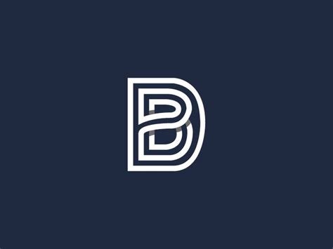 Db Initials Logo Design