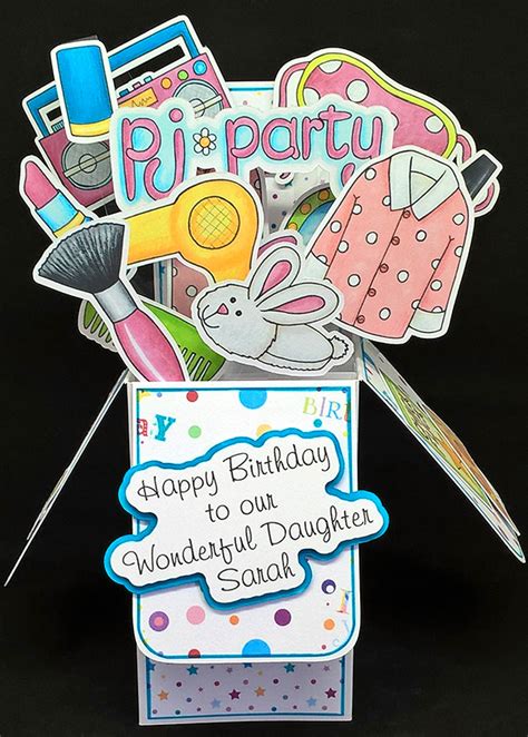 Simply pop out the wall hubs, pop up the roof panel, and you're done. DIY Pop-Up Box Cards - Kate Hadfield Designs