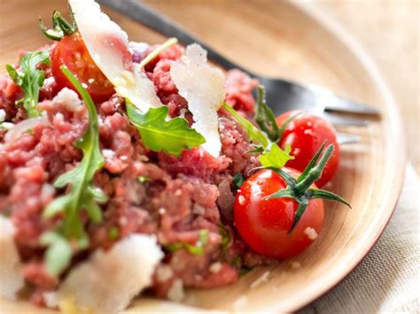 Tartare de boeuf à l italienne Recette