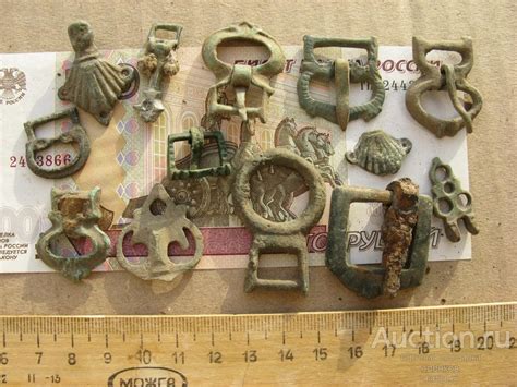 пряжечки и застежки старинные — покупайте на Auction.ru по выгодной ...