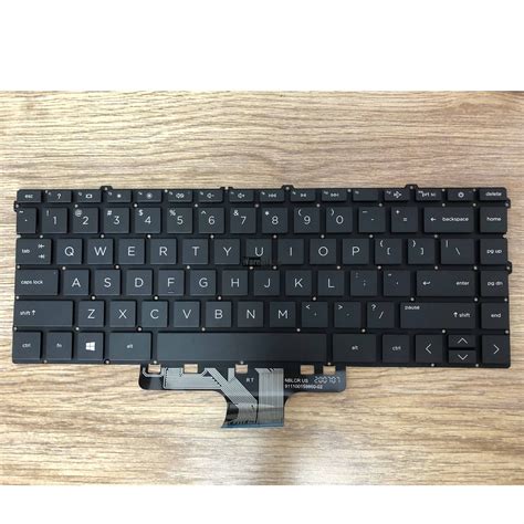 Keyboard For Hp Pavilion X360 14 Dw Black