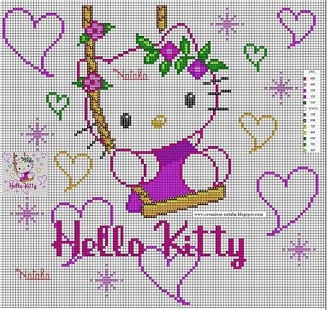 Fat quarter shop has a large selection of fat quarter patterns at great prices! kitty swings among the hearts (With images) | Hello kitty ...