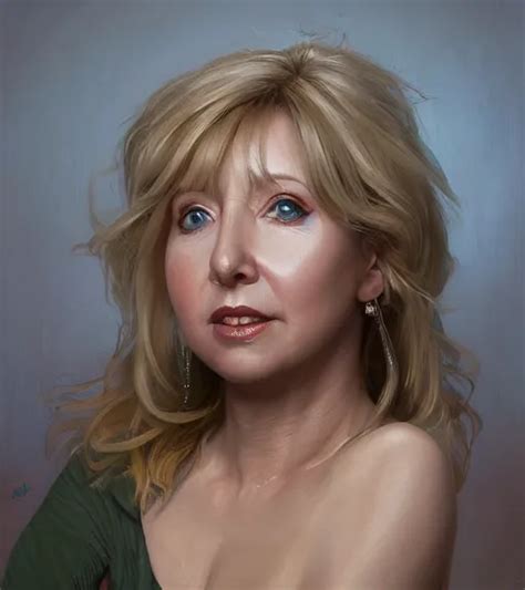 Painting Of Teri Garr Ultra Realistic Sharp Details Stable