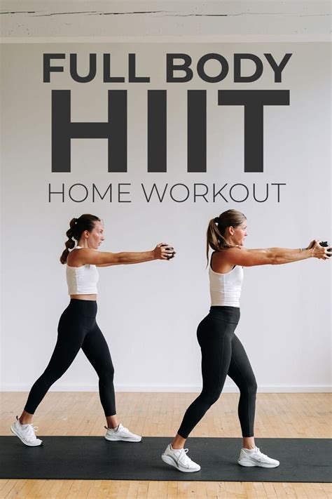 Minute Full Body Hiit Workout At Home Video Artofit