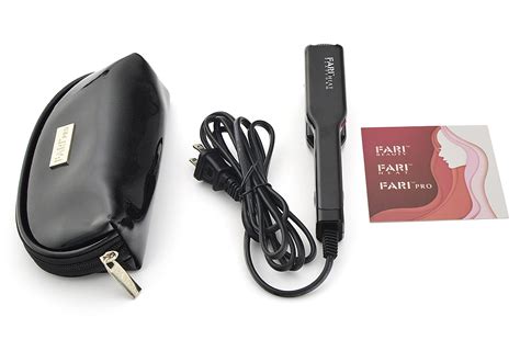 Fariheat Travel Mini Hair Flat Iron Dual Voltage 1 Inch Ceramic
