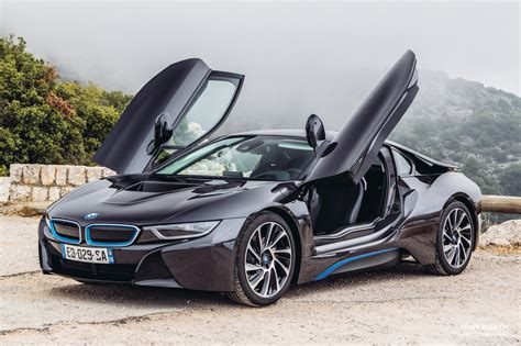 Wallpaper : BMW i8, black cars, Arny North, sports car ...