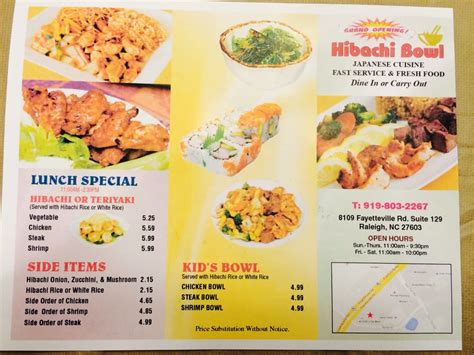 Serving the best poke & teriyaki in chapel hill, nc. Hibachi Bowl - 11 Photos & 14 Reviews - Japanese - 8109 ...