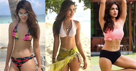 Hot Photos Of Rhea Chakraborty In Bikini And Swimsuits Actress And