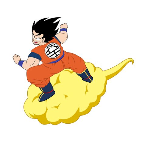 Goku On Nimbus Commission By Bradleyeighth On Deviantart