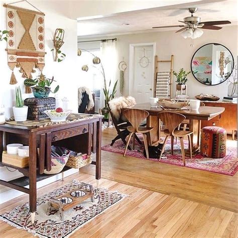 20 Outstanding Bohemian Dining Room Design And Decor Ideas