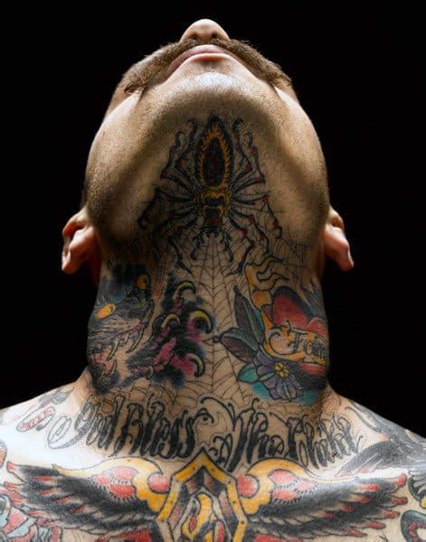 79 stunning throat tattoos for men [2023 inspiration guide]