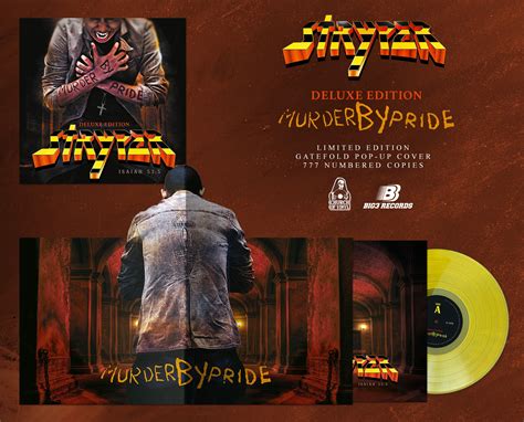 Stryper Murder By Pride Lp Yellow Vinyl Alone Metal Store
