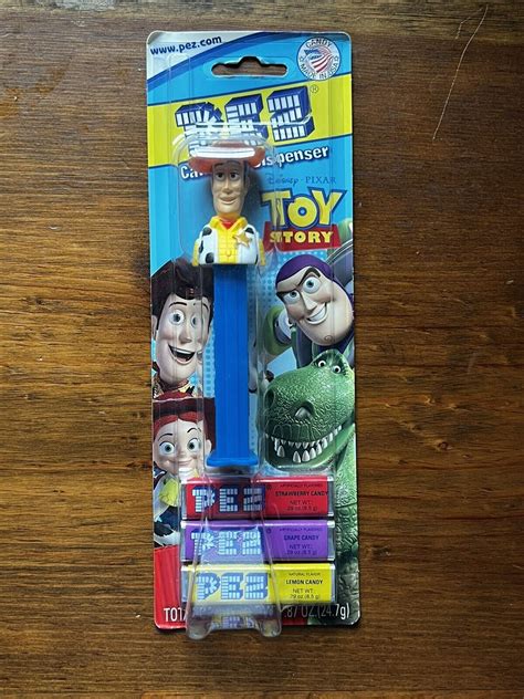 Pez Disney Pixar Woody Candy Dispenser Toy Story 4 Sealed New