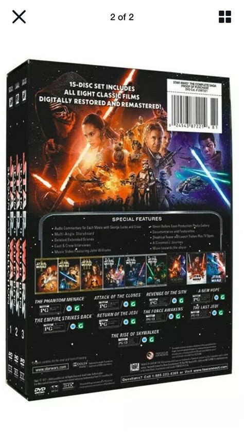Star Wars Movies Complete Set Dvd Star Wars The Art Of Images