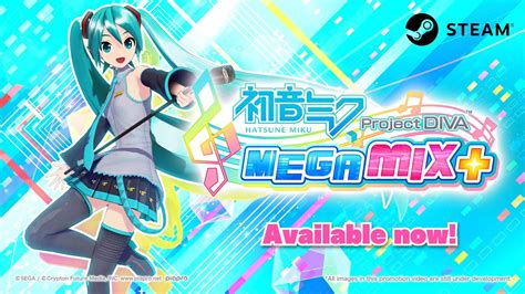 Hatsune Miku Project Diva Mega Mix Steam Official Promotional Video