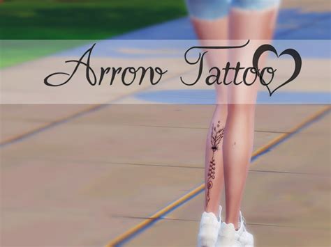 Best Sims 4 Ankle Tattoo Cc All Free Fandomspot