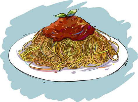Spaghetti Clipart Western Food Spaghetti Western Food Transparent Free