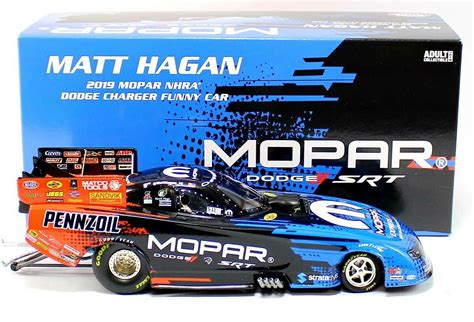 Nhra Matt Hagan 2019 Mopar Dodge Charger Funny Car Nhra 124 Diecast M