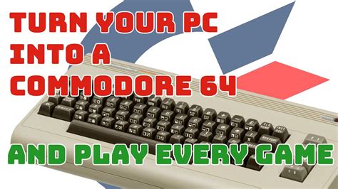 Turn Your Computer Into A Commodore 64 And Play Every Game For Free