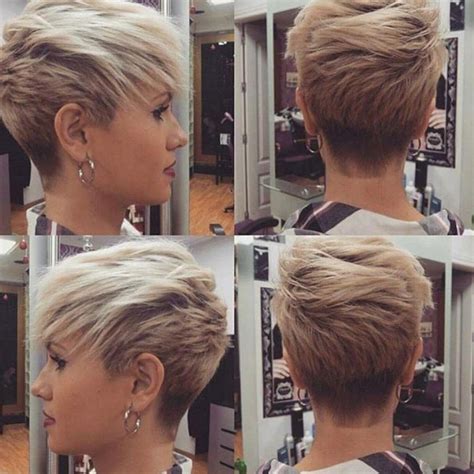 Trendy short haircuts with layers are a great way to get the best out of fine hair. 20 Photo of Tapered Gray Pixie Hairstyles With Textured Crown