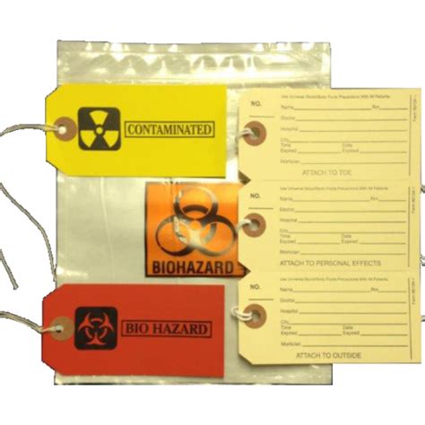 Body Bag Cadaver Pouch Identification Kit Medicalproducts Ltd