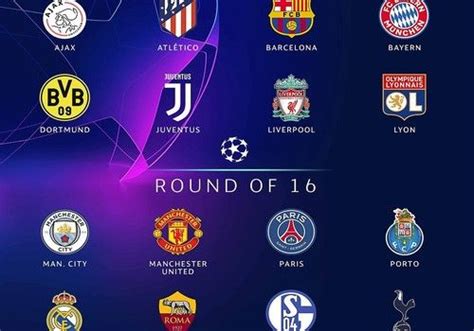 Les clubs français fixés dicodusport. Calendrier de la Ligue des Champions 2018 - 2019 (huitièmes)