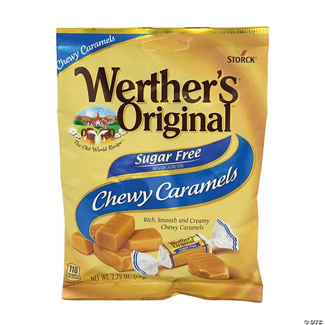 Werthers Original Chewy Caramels Sugar Free 275 Oz 3 Pack Oriental Trading