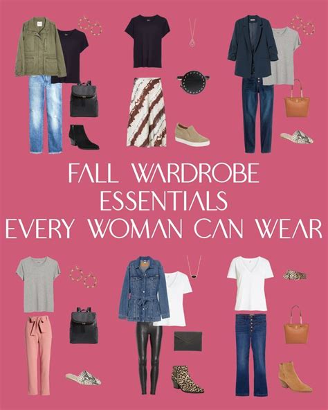 Fall Wardrobe Essentials Style By Jamie Lea Fall Wardrobe