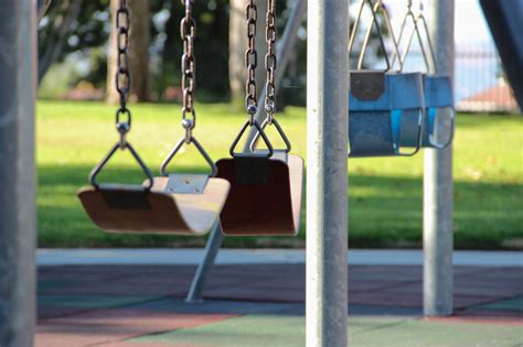 Free Stock Photo Of Swings At Playground